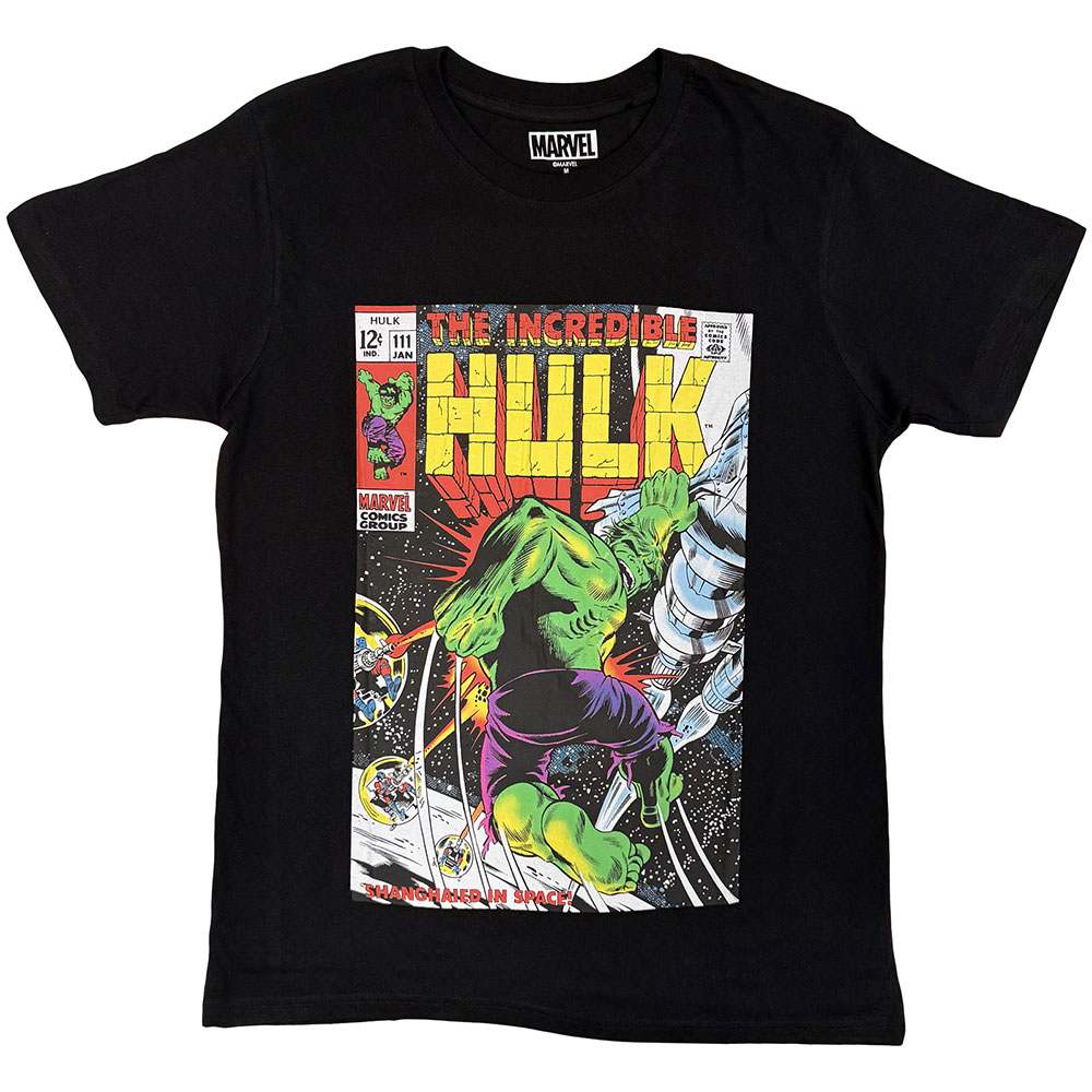 Marvel The Hulk - In Space Tshirt Homme - Noir